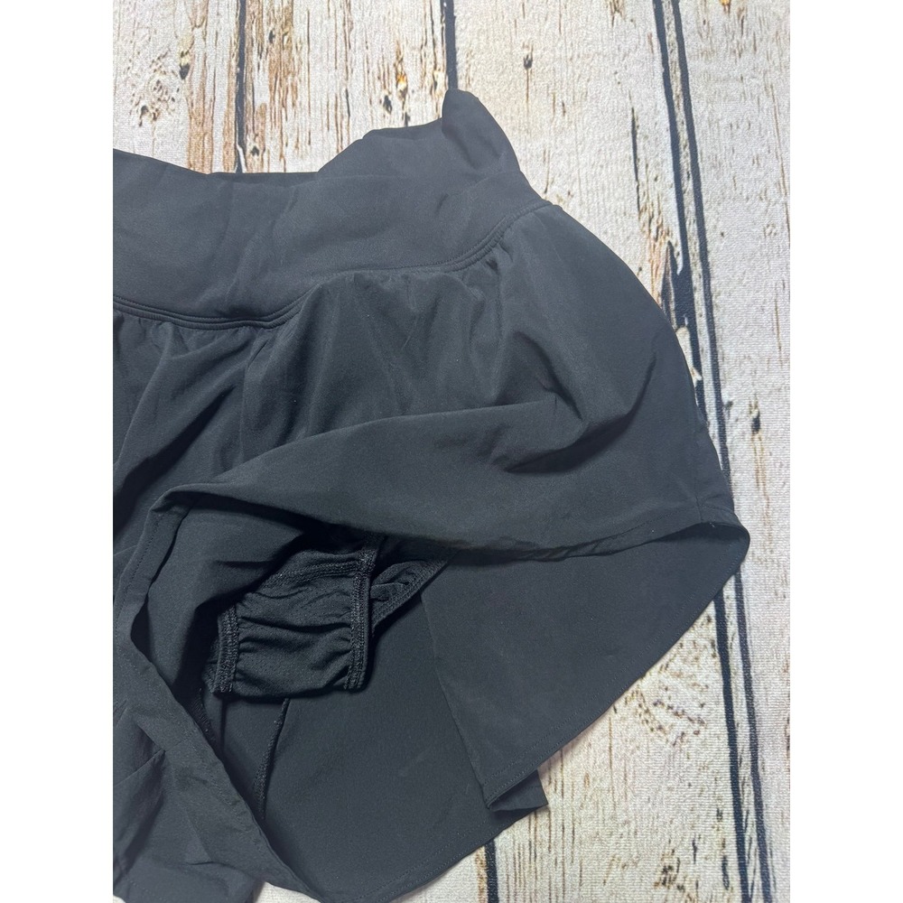 Gilly Hicks‎ black flowy lined cross front shorts XXS - Picture 5 of 6